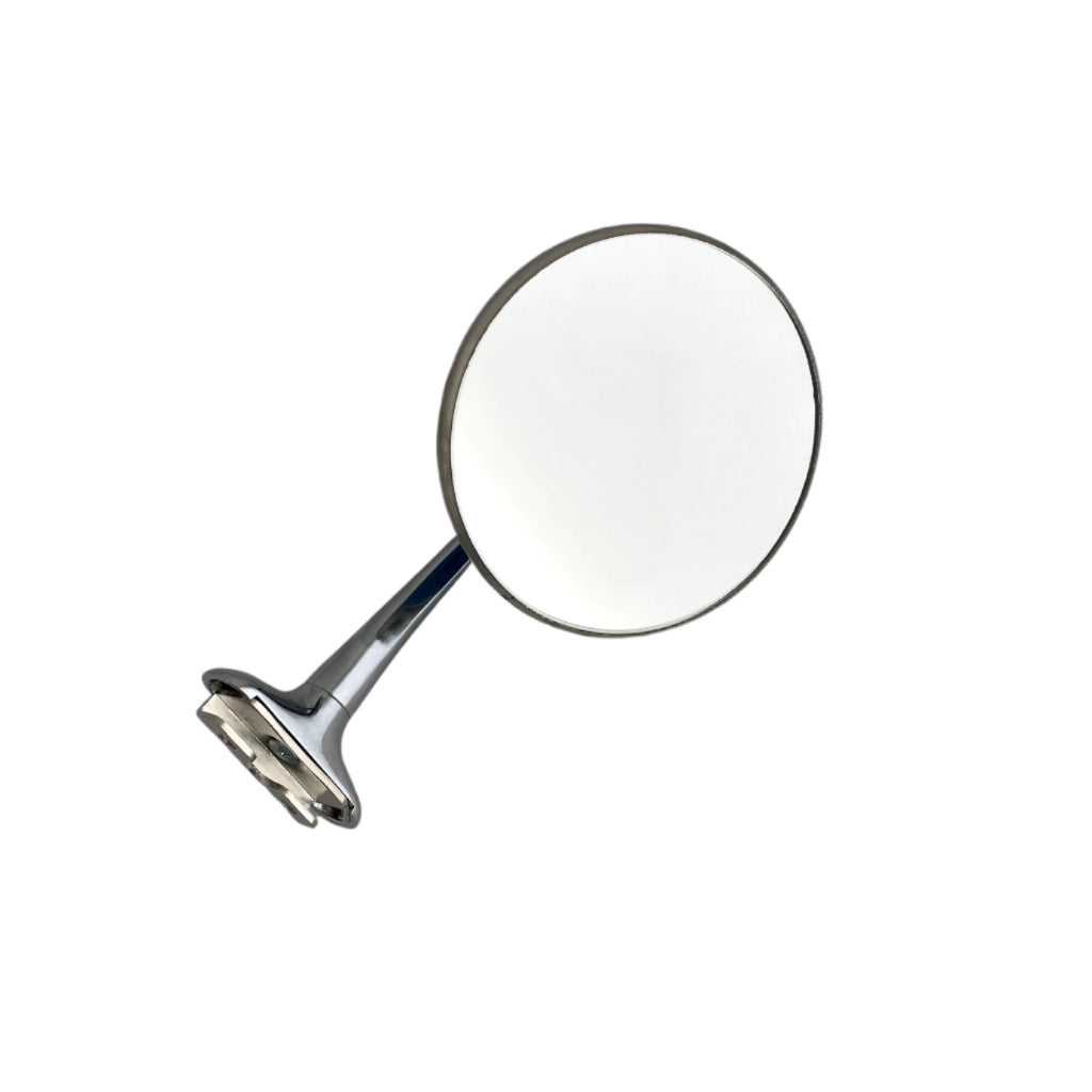 MIRROR CLAMP ON 4" Long Arm Chrome