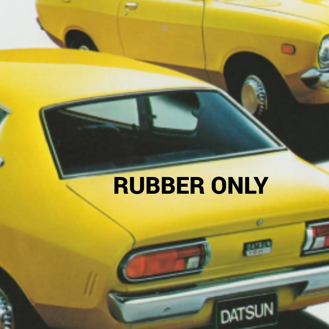 DATSUN 120Y SEDAN REAR SCREEN Rubber Seal Takes Mouldings