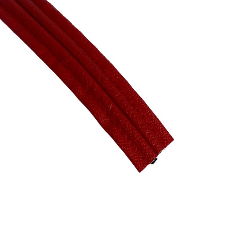 HIDEM BINDING Red per metre