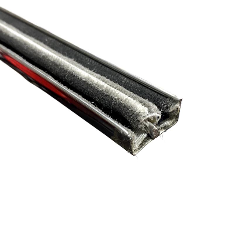 DOUBLE BAILEY CHANNEL Rigid Stainless Steel 2.4M