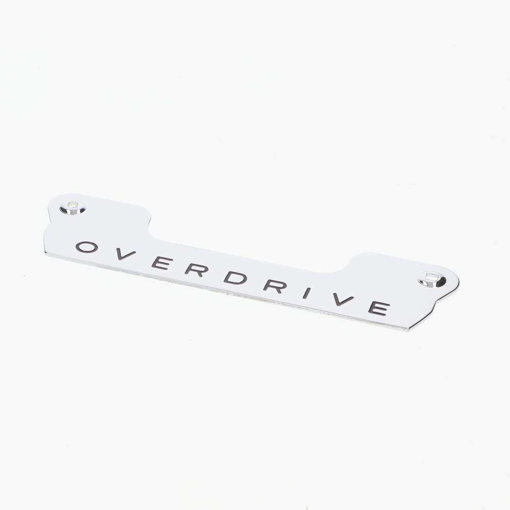 BADGE 'OVERDRIVE' Triumph TR2 TR3 TR4