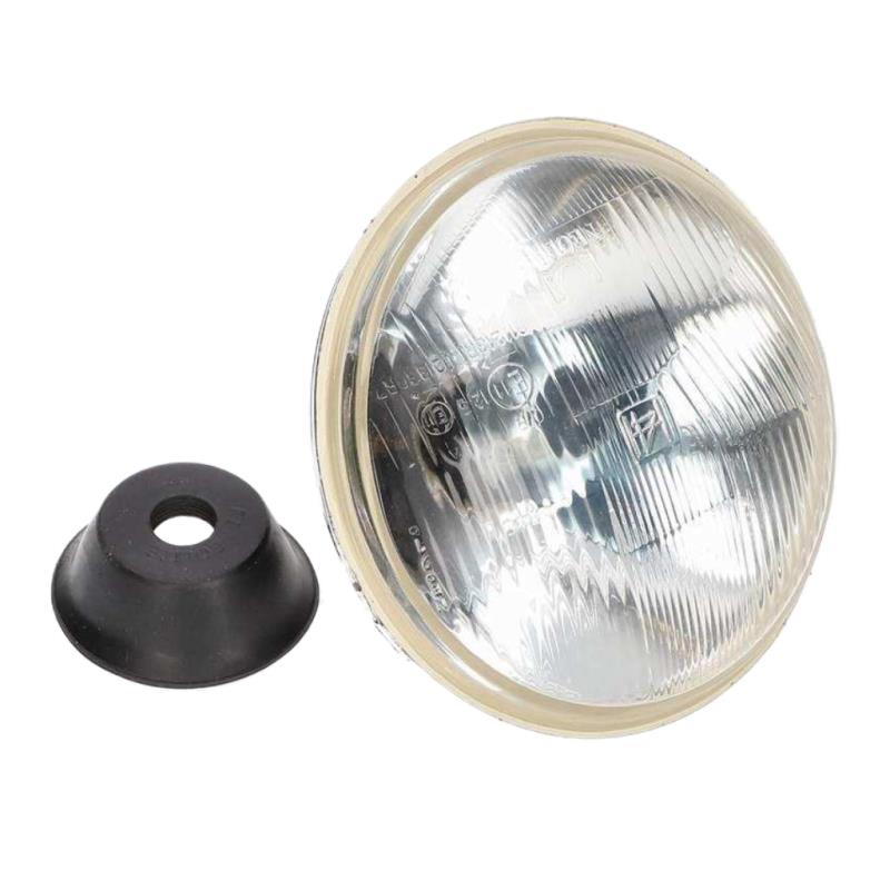 HEAD LIGHT 7" H4 Lamp Insert Headlight with park light Curved Le