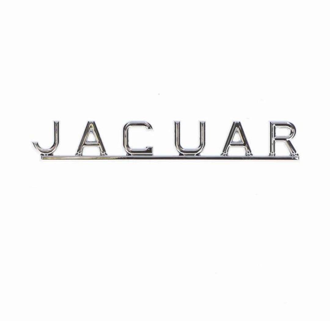 JAGUAR "JAGUAR" E-TYPE BADGE Boot Lid