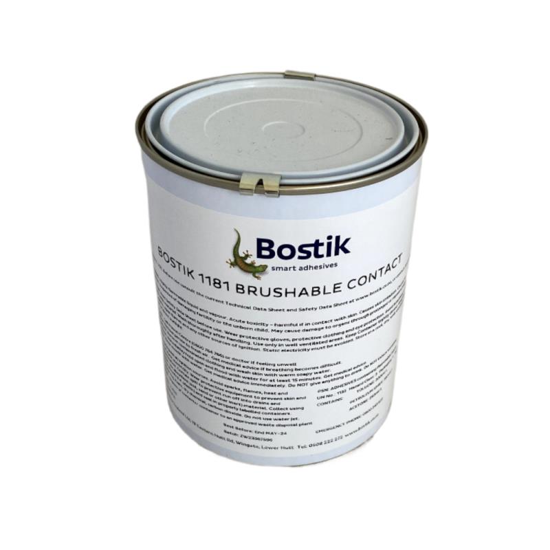 ADHESIVE, Bostik 1181 contact 1L tin