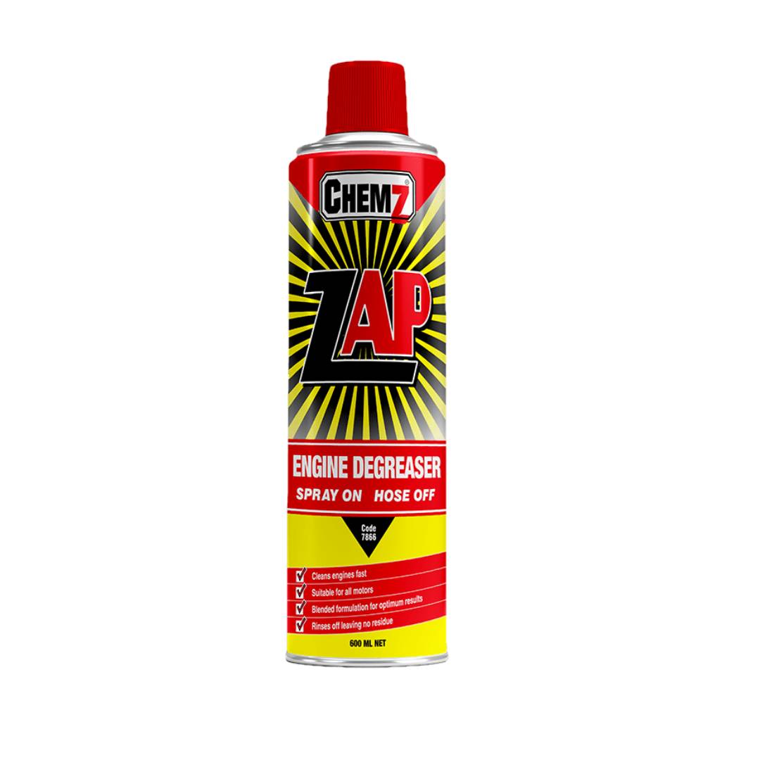 CHEMZ ZAP Solvent Degreaser 600ml Aerosol