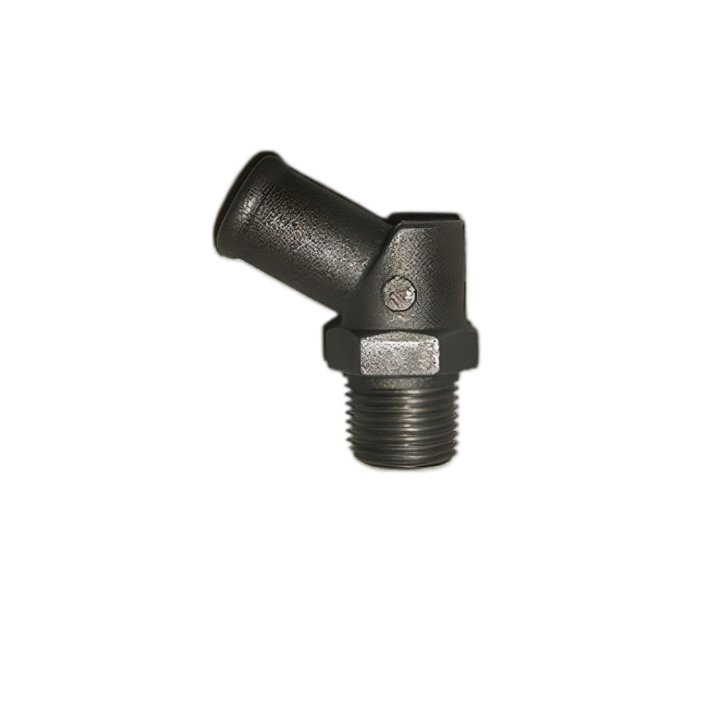 ADAPTOR, Heater hose/manifold, angled