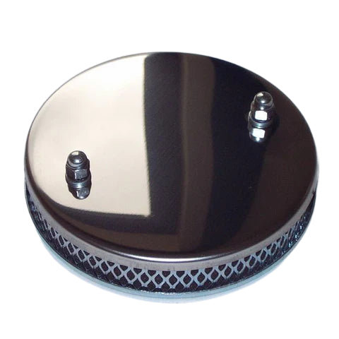 AIR FILTER PANCAKE Assembly chrome to fit 1 1/2" SU HS4