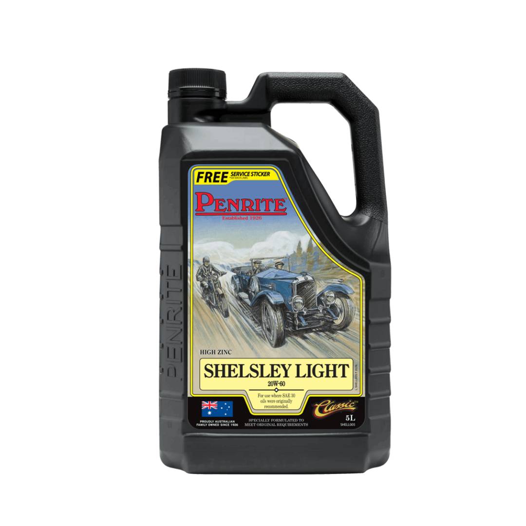 OIL, Penrite, Shelsley 30, 20W60 LIGHT, 5L