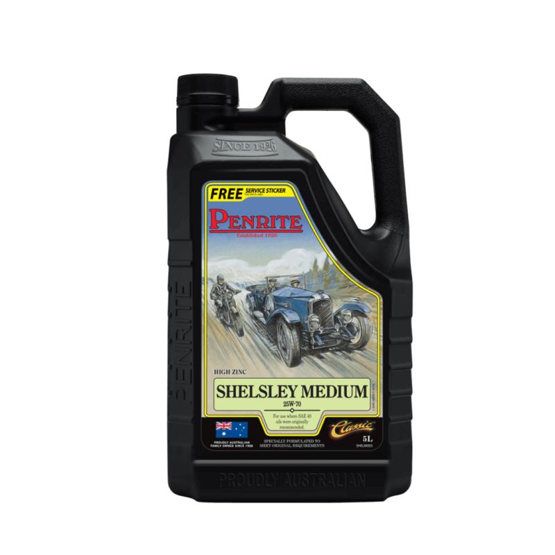 OIL, Penrite, Shelsley 40, 25W70 Medium, 5L