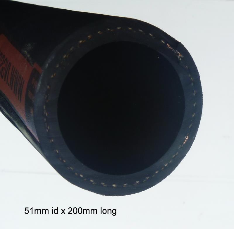 FUEL HOSE 51mm id x 200mm Petrol Filler Hose