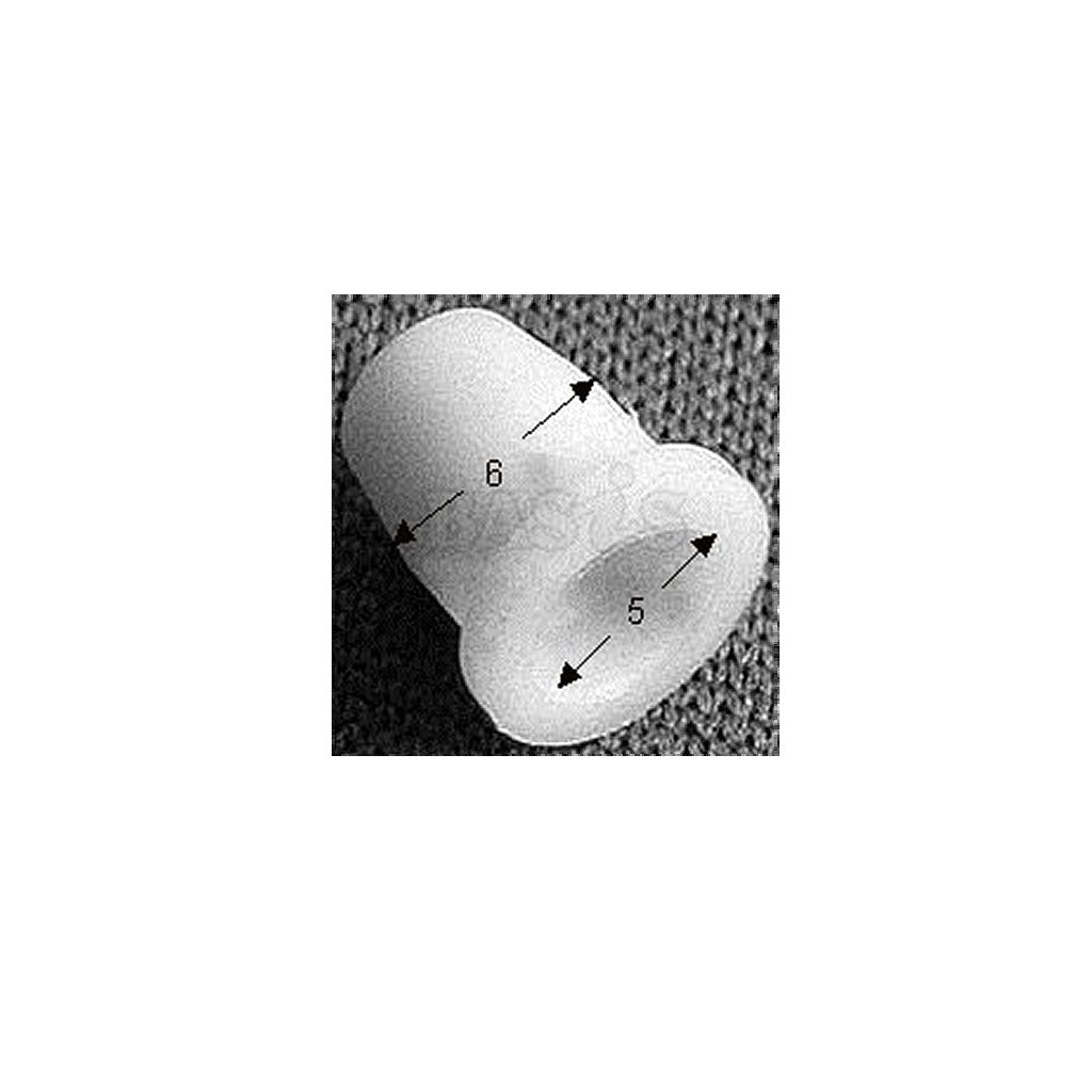 BADGE RETAINING CLIP Badge Retainer Plastic 5mm id GHF1532