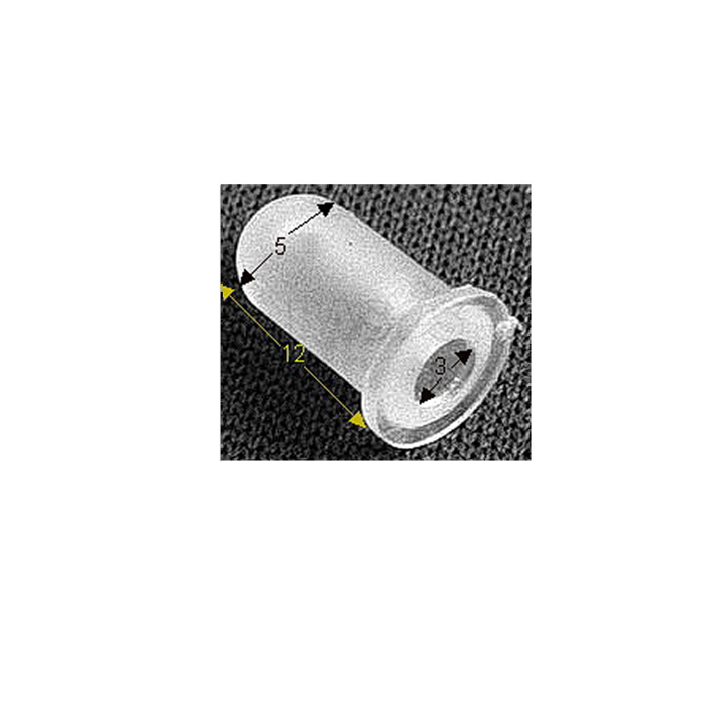 BADGE RETAINING CLIP Badge Retainer Plastic 5mm id  GHF1531