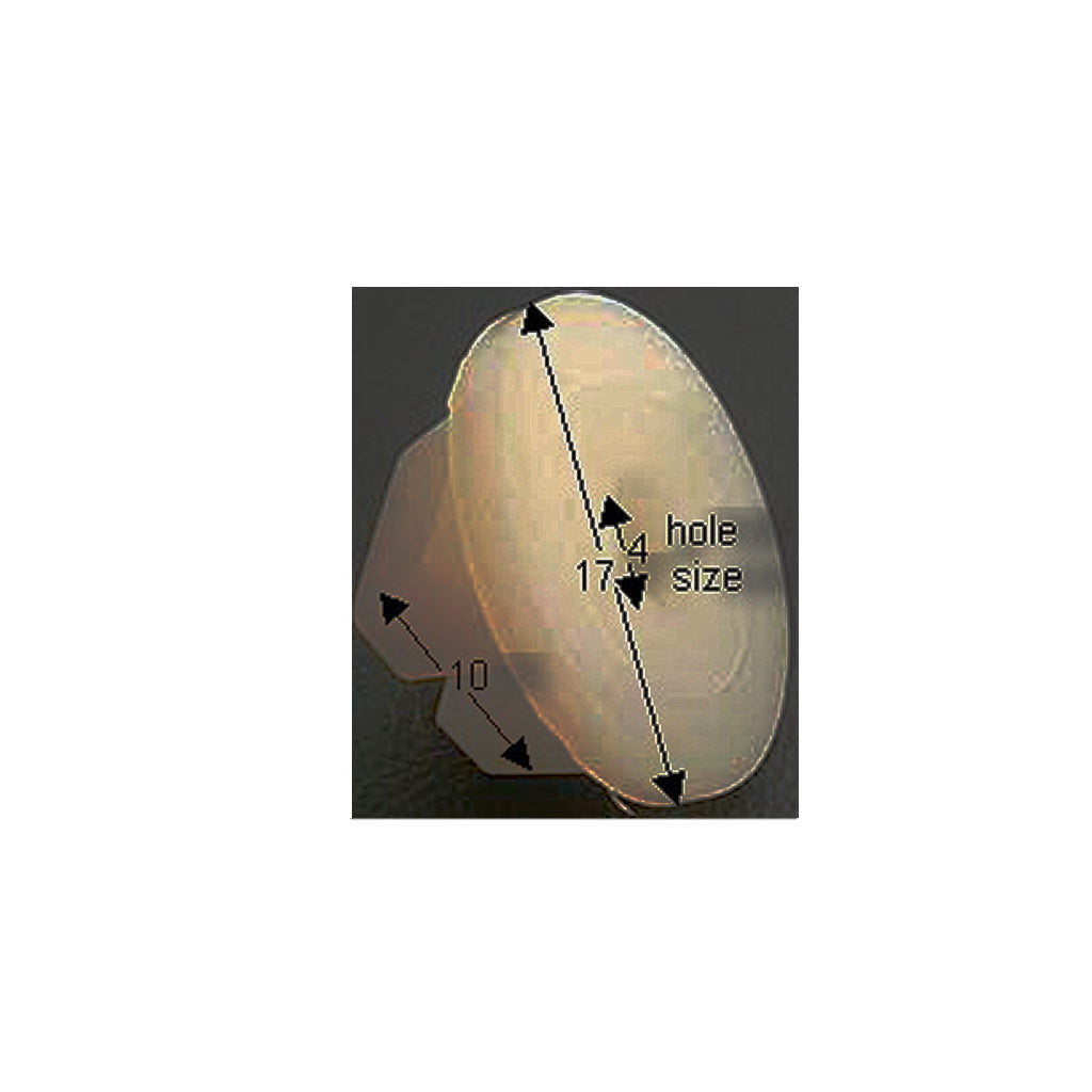 CLIP, Plastic screw grommet, 6G